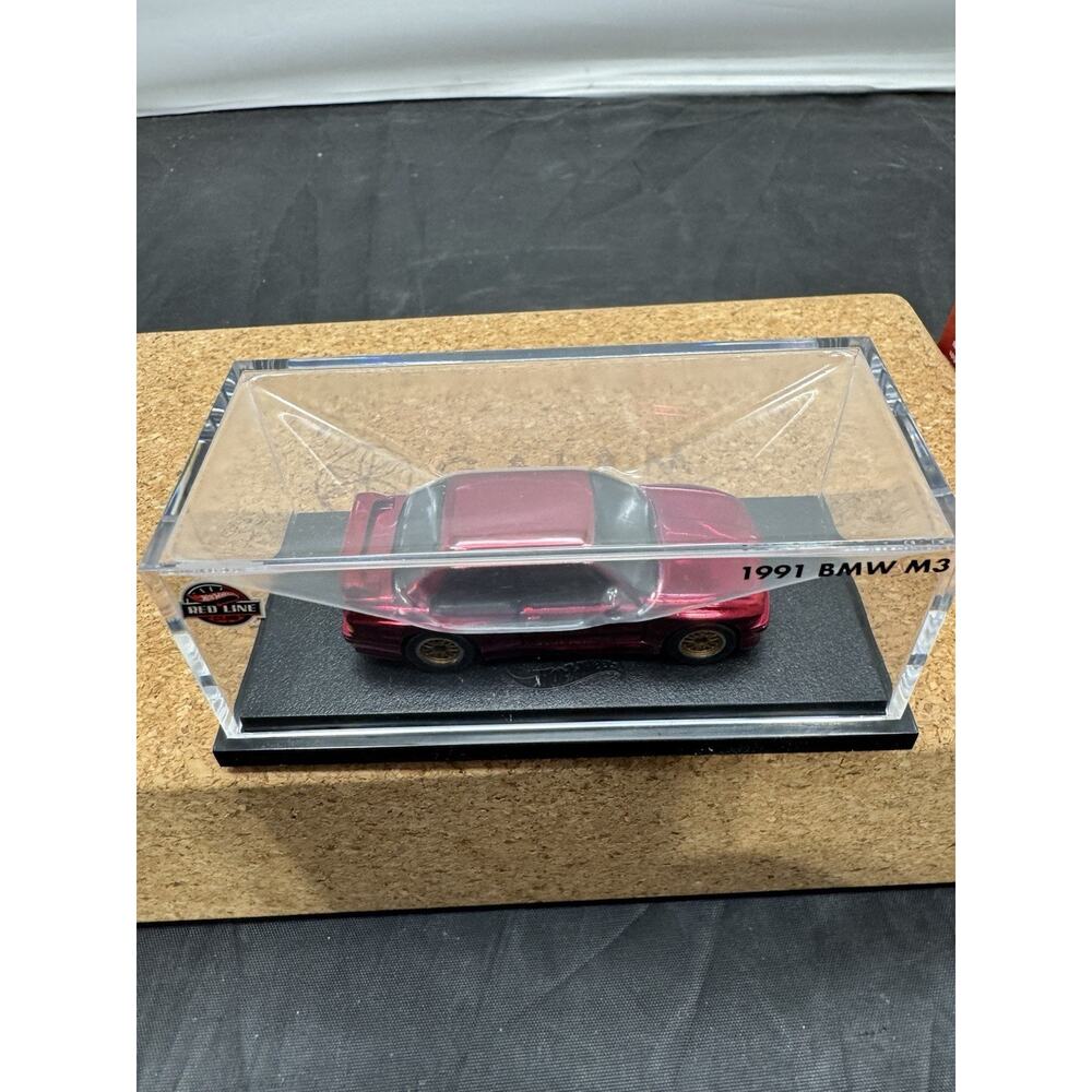 2023 Hot Wheels RLC 1991 BMW M3 E30 Spectraflame Red HNL25 Real Riders 1/64 - Picture 6 of 16